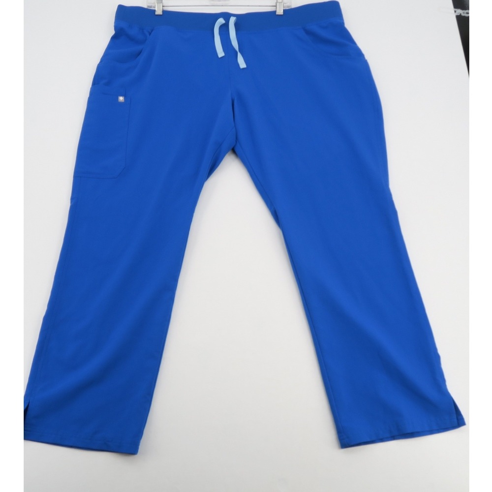 FIGS Kade Scrub Pants‎ Royal Blue Technical Collection XXL Womens